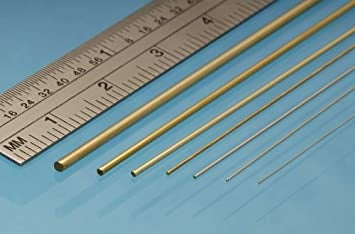 Albion Alloys BW08 Brass Rod 0.8mm (9 Pack)